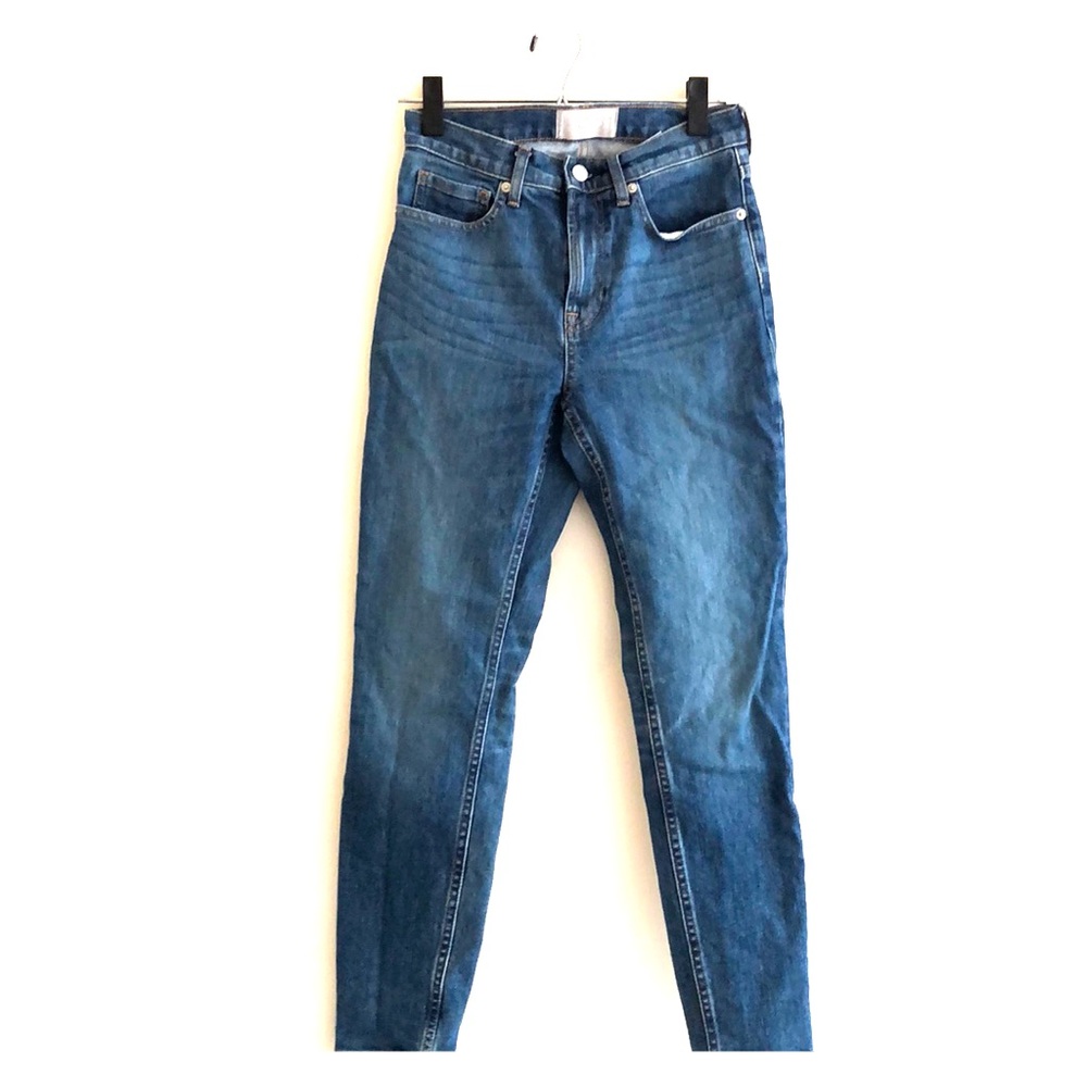 High-waisted skinny jeans from Everlane